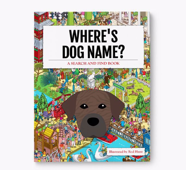 Personalized Where's {dogsName} Book